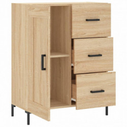 Sideboard Sonoma-Eiche 69,5x34x90 cm Holzwerkstoff