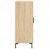 Sideboard Sonoma-Eiche 69,5x34x90 cm Holzwerkstoff