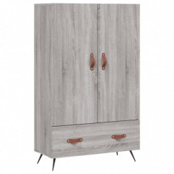 Highboard Grau Sonoma 69,5x31x115 cm Holzwerkstoff