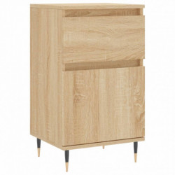 Sideboards 2 Stk. Sonoma-Eiche 40x35x70 cm Holzwerkstoff