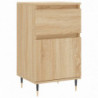 Sideboards 2 Stk. Sonoma-Eiche 40x35x70 cm Holzwerkstoff