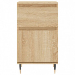 Sideboards 2 Stk. Sonoma-Eiche 40x35x70 cm Holzwerkstoff