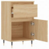 Sideboards 2 Stk. Sonoma-Eiche 40x35x70 cm Holzwerkstoff