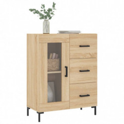 Sideboard Sonoma-Eiche 69,5x34x90 cm Holzwerkstoff