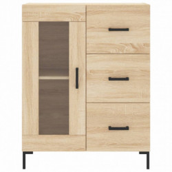 Sideboard Sonoma-Eiche 69,5x34x90 cm Holzwerkstoff