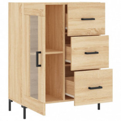 Sideboard Sonoma-Eiche 69,5x34x90 cm Holzwerkstoff