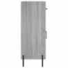 Sideboard Grau Sonoma 69,5x34x90 cm Holzwerkstoff