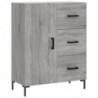 Sideboard Grau Sonoma 69,5x34x90 cm Holzwerkstoff