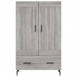 Highboard Grau Sonoma 69,5x31x115 cm Holzwerkstoff