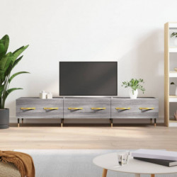 TV-Schrank Grau Sonoma 150x36x30 cm Holzwerkstoff