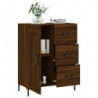 Sideboard Braun Eichen-Optik 69,5x34x90 cm Holzwerkstoff