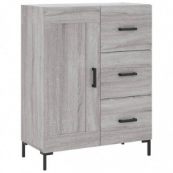 Sideboard Grau Sonoma 69,5x34x90 cm Holzwerkstoff