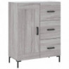 Sideboard Grau Sonoma 69,5x34x90 cm Holzwerkstoff