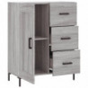 Sideboard Grau Sonoma 69,5x34x90 cm Holzwerkstoff