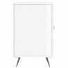 Sideboard Hochglanz-Weiß 100x36x60 cm Holzwerkstoff