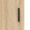 Sideboard Sonoma-Eiche 69,5x34x90 cm Holzwerkstoff