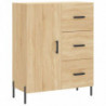 Sideboard Sonoma-Eiche 69,5x34x90 cm Holzwerkstoff