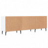 TV-Schrank Weiß 150x30x50 cm Holzwerkstoff