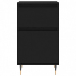 Sideboards 2 Stk. Schwarz 40x35x70 cm Holzwerkstoff