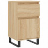 Sideboards 2 Stk. Sonoma-Eiche 40x35x70 cm Holzwerkstoff