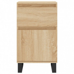 Sideboards 2 Stk. Sonoma-Eiche 40x35x70 cm Holzwerkstoff