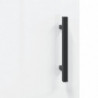 Sideboard Hochglanz-Weiß 90x34x80 cm Holzwerkstoff