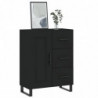 Sideboard Schwarz 69,5x34x90 cm Holzwerkstoff