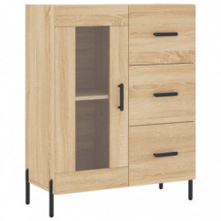 Sideboard Sonoma-Eiche 69,5x34x90 cm Holzwerkstoff