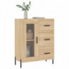 Sideboard Sonoma-Eiche 69,5x34x90 cm Holzwerkstoff