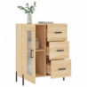 Sideboard Sonoma-Eiche 69,5x34x90 cm Holzwerkstoff