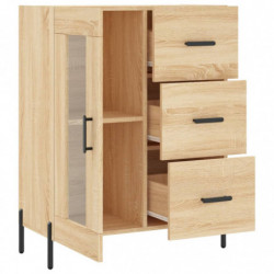 Sideboard Sonoma-Eiche 69,5x34x90 cm Holzwerkstoff