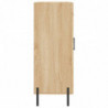 Sideboard Sonoma-Eiche 69,5x34x90 cm Holzwerkstoff