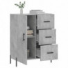 Sideboard Betongrau 69,5x34x90 cm Holzwerkstoff