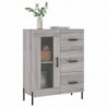 Sideboard Grau Sonoma 69,5x34x90 cm Holzwerkstoff