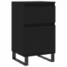 Sideboards 2 Stk. Schwarz 40x35x70 cm Holzwerkstoff