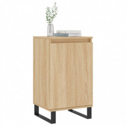 Sideboards 2 Stk. Sonoma-Eiche 40x35x70 cm Holzwerkstoff