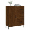 Sideboard Braun Eichen-Optik 69,5x34x90 cm Holzwerkstoff