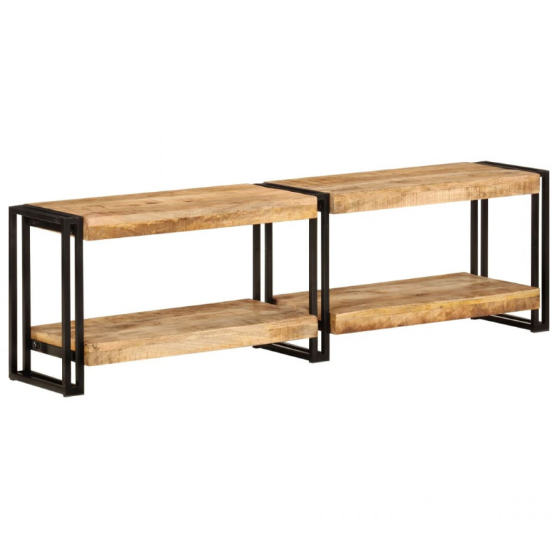 TV-Schrank 140x30x40 cm Massivholz Mango