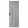 Highboard Grau Sonoma 34,5x34x180 cm Holzwerkstoff