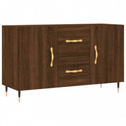 Sideboard Braun Eichen-Optik 100x36x60 cm Holzwerkstoff