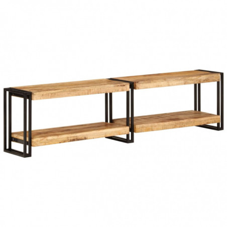 TV-Schrank 160x30x40 cm Massivholz Mango