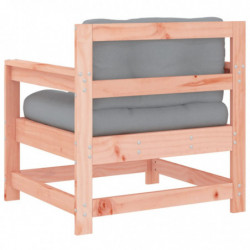 Gartenstühle mit Kissen 2 Stk. Massivholz Douglasie