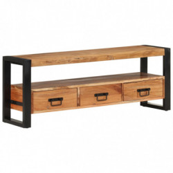 TV-Schrank 120x30x45 cm Massivholz Akazie