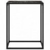 Konsolentisch Schwarz 60x35x75 cm Hartglas