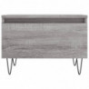 Couchtisch Grau Sonoma 50x46x35 cm Holzwerkstoff