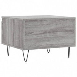 Couchtisch Grau Sonoma 50x46x35 cm Holzwerkstoff