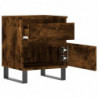 Nachttisch Räuchereiche 40x35x50 cm Holzwerkstoff