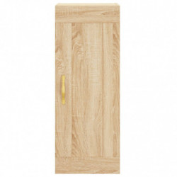 Wandschrank Sonoma-Eiche 34,5x34x90 cm Holzwerkstoff