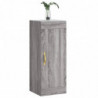 Wandschrank Grau Sonoma 34,5x34x90 cm Holzwerkstoff