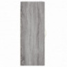 Wandschrank Grau Sonoma 34,5x34x90 cm Holzwerkstoff